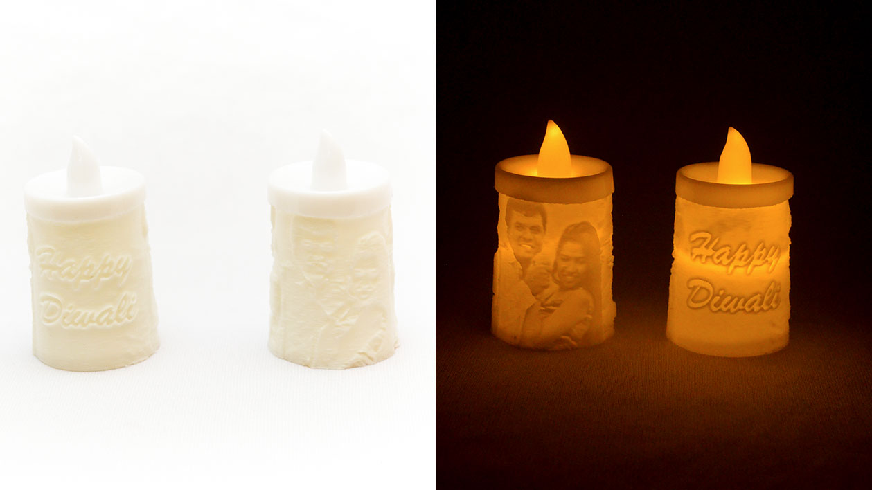 3D LED Candle [1 pc]