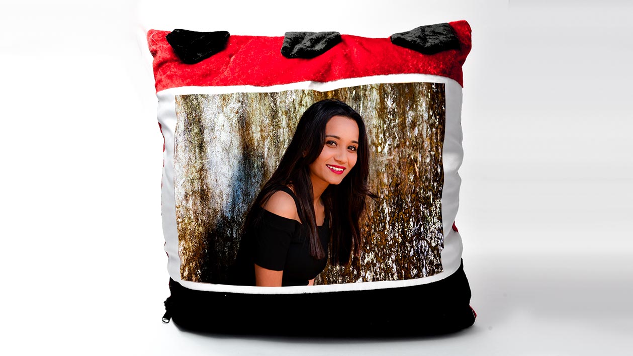 Black Belt Velvet Pillow