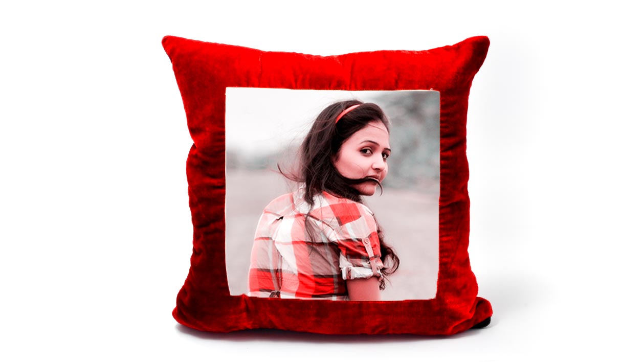 Red Velvet Pillow