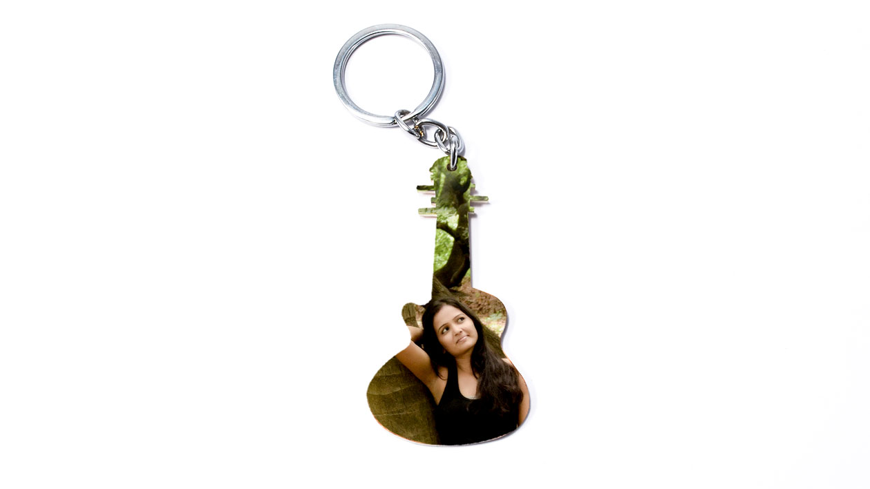 Guitar Keychain